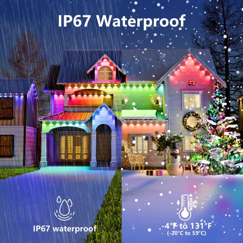 150FT 90LED Smart RGBIC Perman - đánh giá và giá Smart Home Yellow