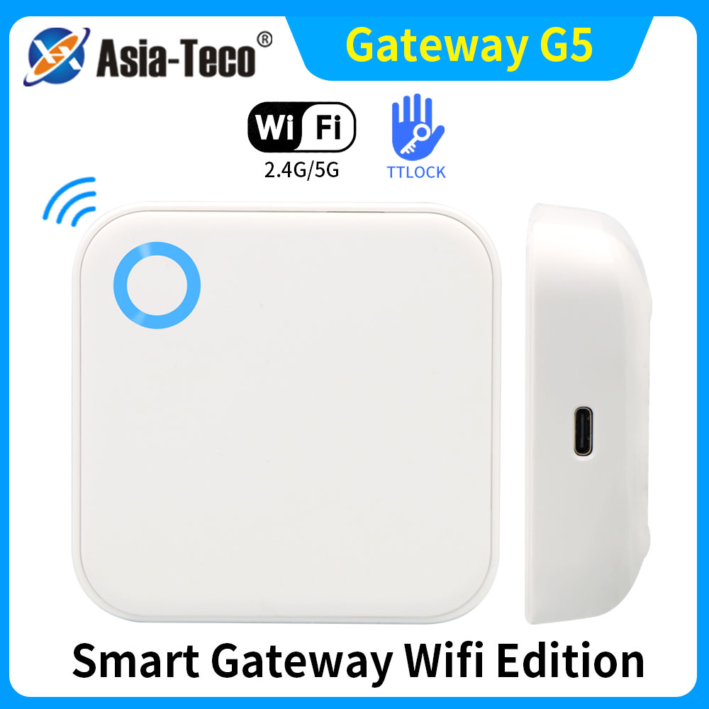 2.4G+5G TTLOCK WIFI Gateway G5 - đánh giá và giá Smart Home Door Lock
