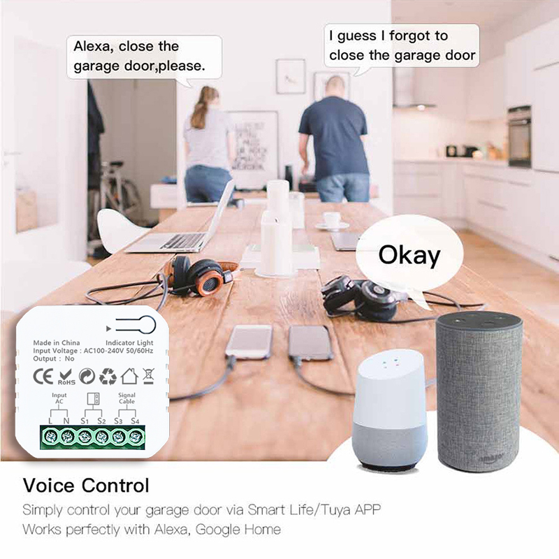 Smart Life ZigBee Garage Door  - đánh giá và giá Smart Home Plus