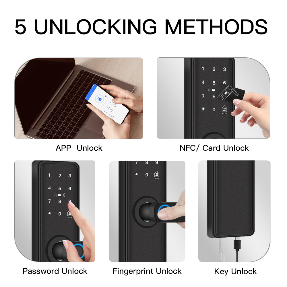 Smart Door Lock Bluetooth-comp - đánh giá và giá Smart Home Door Lock