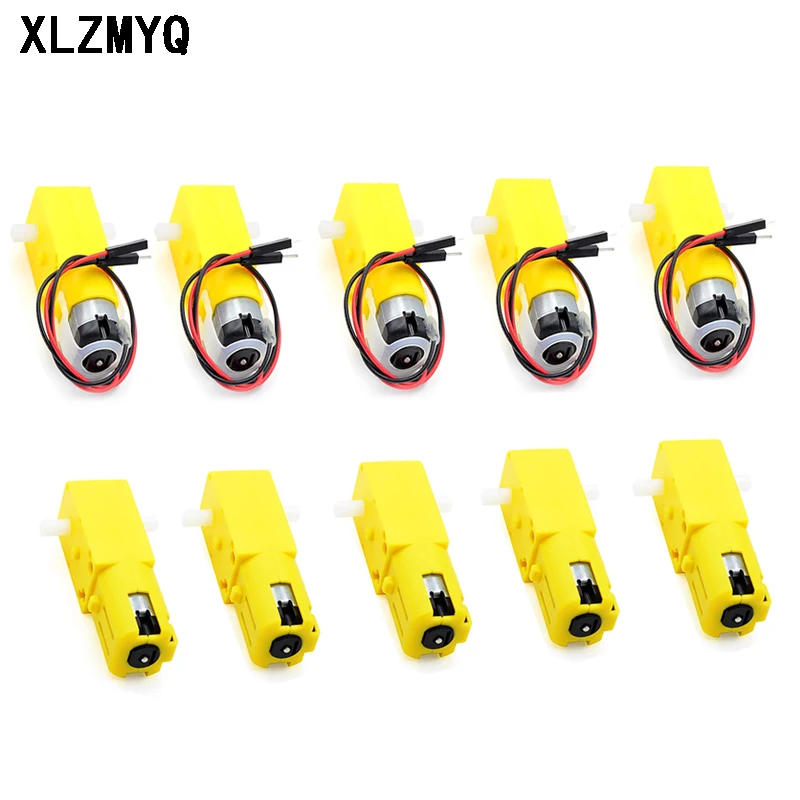 5pcs TT Motor 130 Motor Smart  - đánh giá và giá Smart Home Yellow