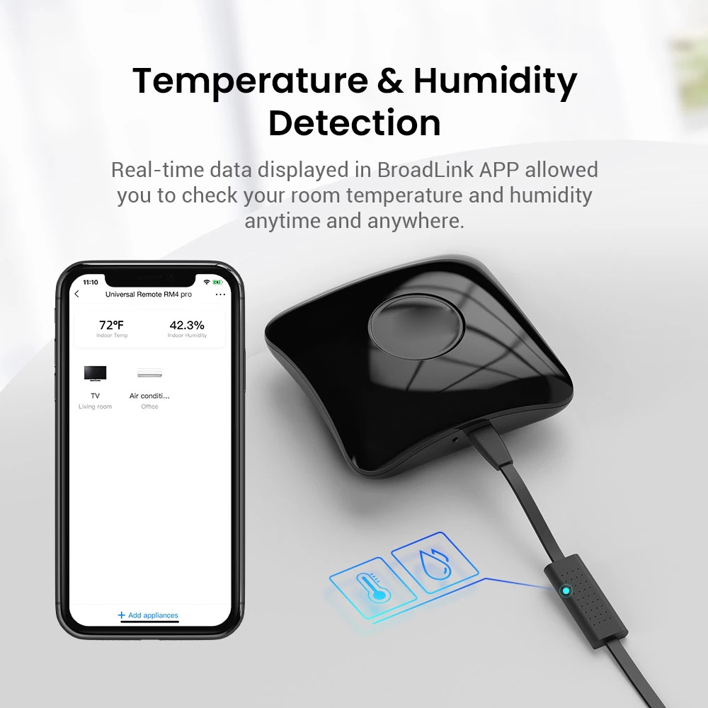BroadLink RM4 Pro RM4+ HTS2 Ve - đánh giá và giá Universal Remote Smart Home