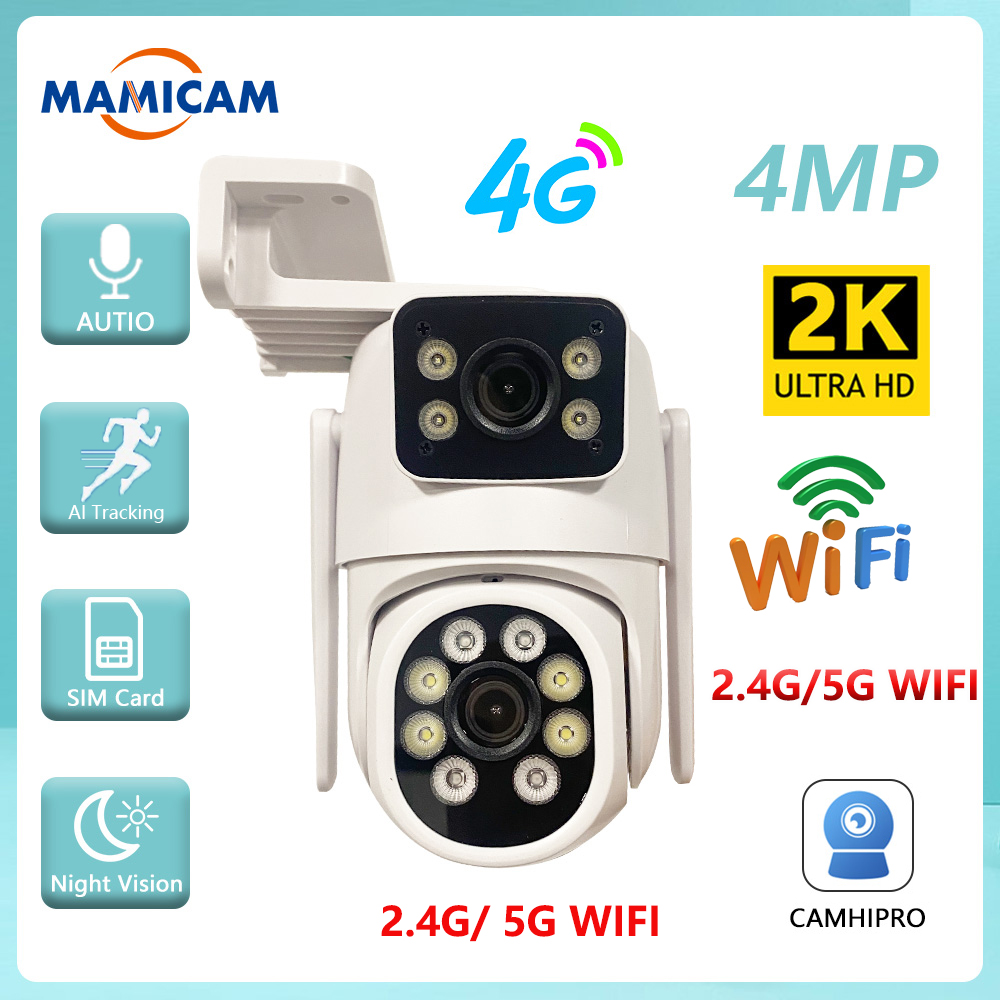 4MP WIFI IP Camera 3G 4G SIM C - đánh giá và giá Smart Home Camera Ezviz