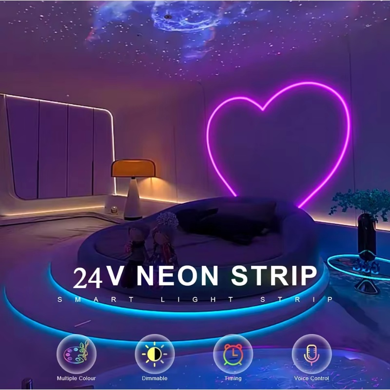 Tuya Smart Life WiFi LED Neon  - đánh giá và giá Smart Home Yellow