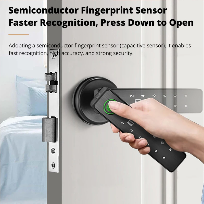 Tuya Smart Door Lock Fingerpri - đánh giá và giá Smart Home Door Lock