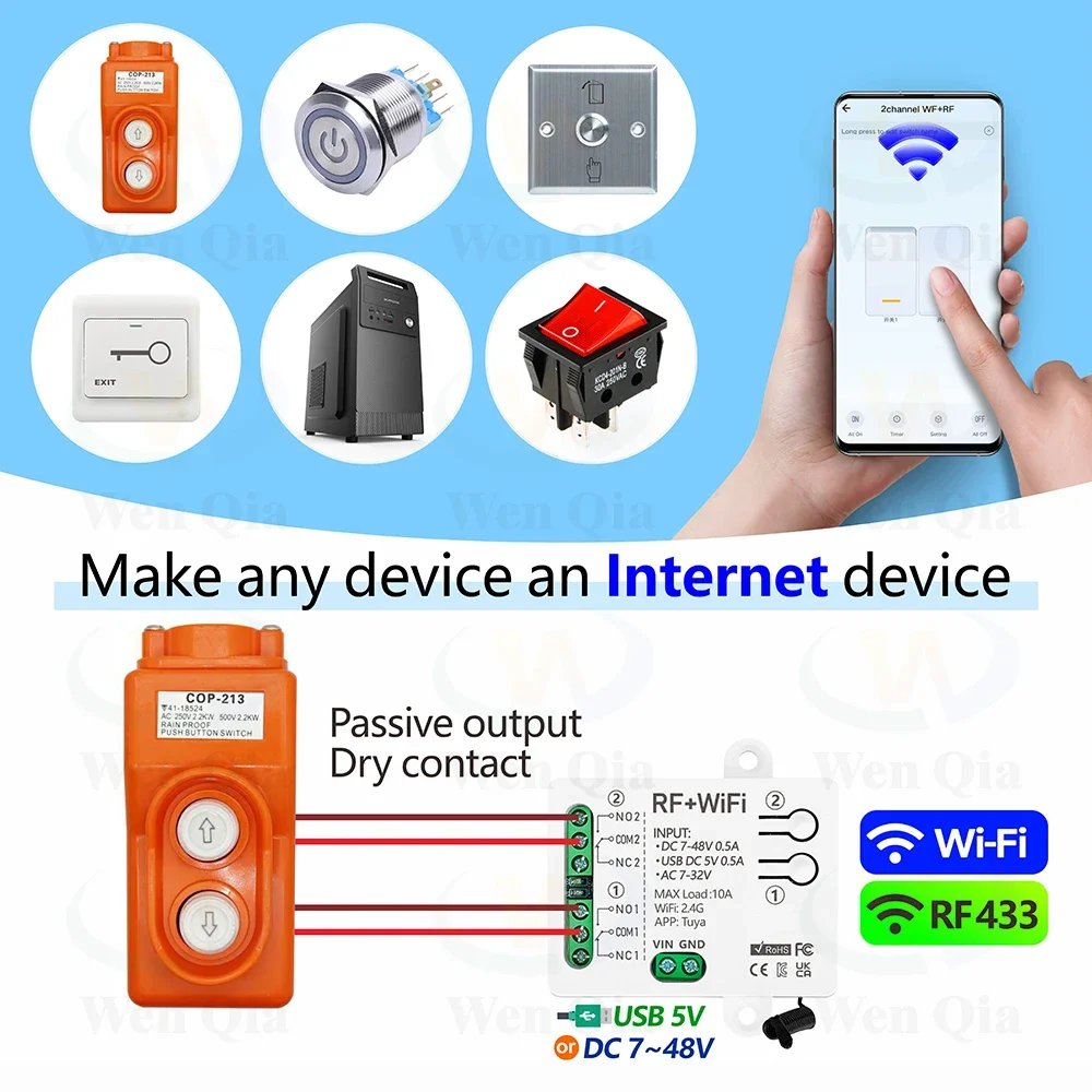 2CH Smart Light Switch Tuya,Wi - đánh giá và giá Universal Remote Smart Home