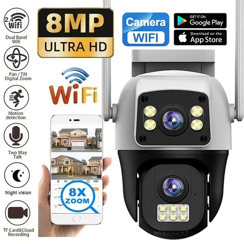 8MP 4G SIM WIFI Camera Dual Le - đánh giá và giá Smart Home Camera Ezviz