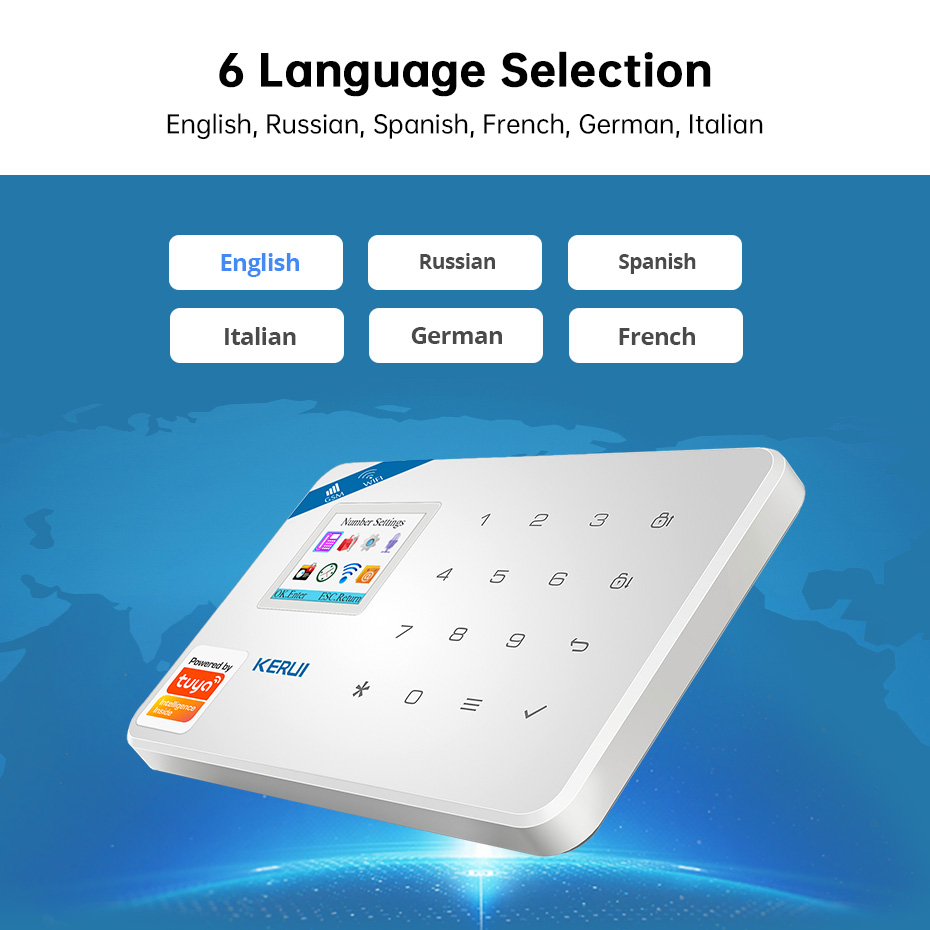KERUI W181 Alarm System Secutr - đánh giá và giá Smart Home Video