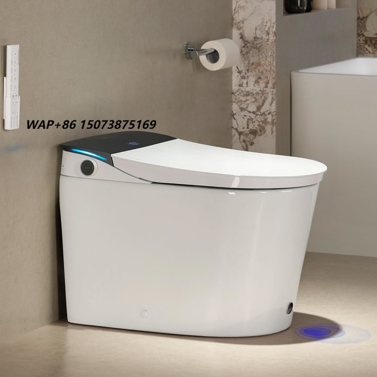 Smart Toilet 1000g MaP Flushin - đánh giá và giá Temperature Sensor