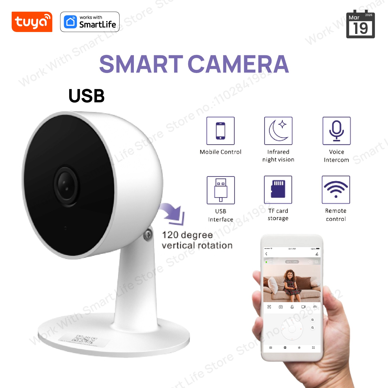 Tuya Smart 2MP HD Indoor Home  - đánh giá và giá Smart Home Camera Ezviz
