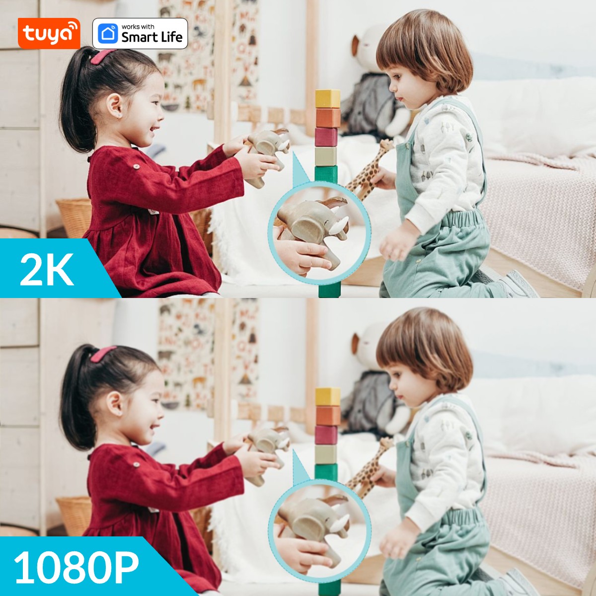 Tuya Smart 2MP HD Indoor Home  - đánh giá và giá Smart Home Camera Ezviz