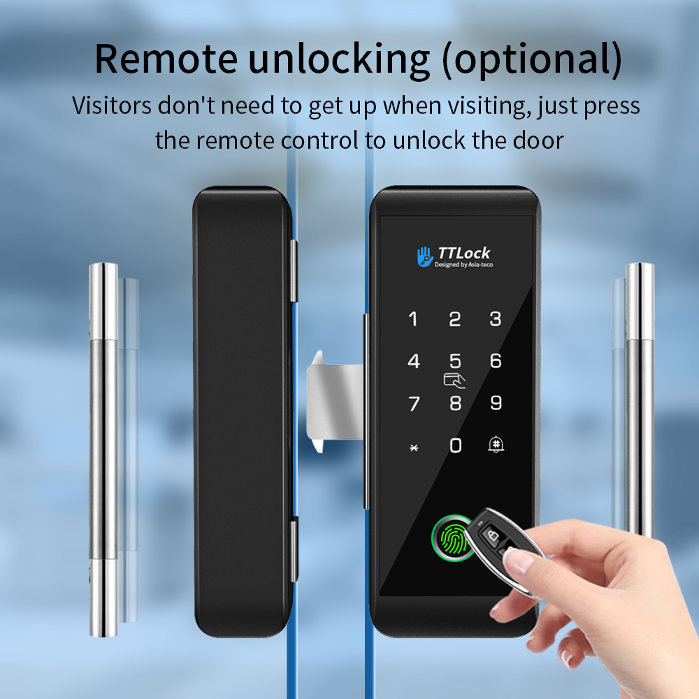 TTLOCK Smart Glass Lock Finger - đánh giá và giá Smart Home Door Lock